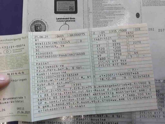 Volkswagen passat variant gte 1.4 tsi phev 218pk automaat 2021 - afbeelding 15 van  18