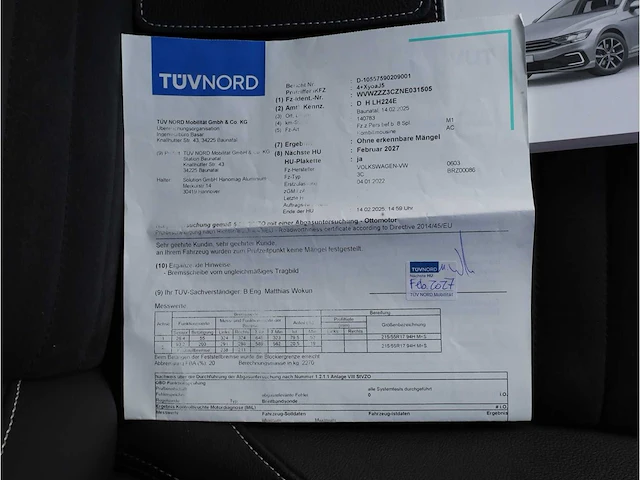 Volkswagen passat variant gte 1.4 tsi phev 218pk automaat 2022 - afbeelding 37 van  47