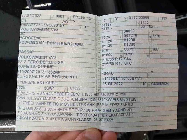 Volkswagen passat variant gte 1.4 tsi phev 218pk automaat 2022 - afbeelding 20 van  24