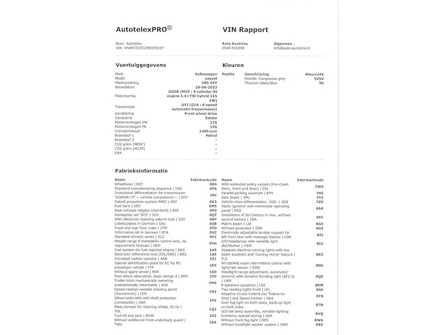 Volkswagen passat variant gte 1.4 tsi phev 218pk automaat 2022 - afbeelding 20 van  22