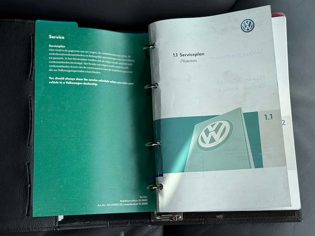 Volkswagen phaeton 3.2 v6 5p origineel nederlands nap 63-rb-vd - afbeelding 18 van  31