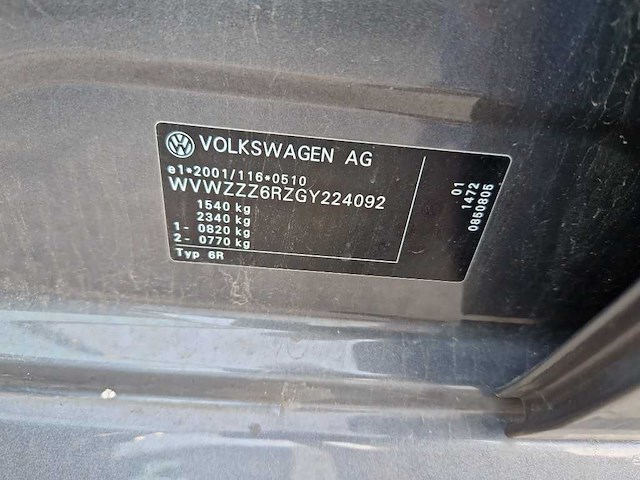 Volkswagen polo 1.0 comfortline, sl-239-d - afbeelding 10 van  18