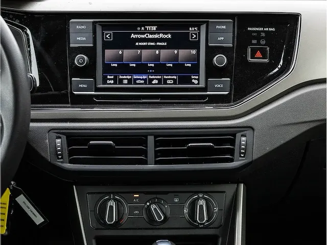 Volkswagen polo 1.0 tsi comfortline 95pk 5-deurs automaat 2021 airco led dab parkeersensoren - afbeelding 10 van  25