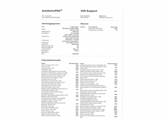 Volkswagen polo 1.0 tsi highline automaat 2020 - afbeelding 20 van  32