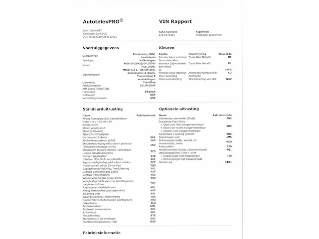 Volkswagen polo 1.4 16v turijn 2006, 32-rz-jg - afbeelding 28 van  30