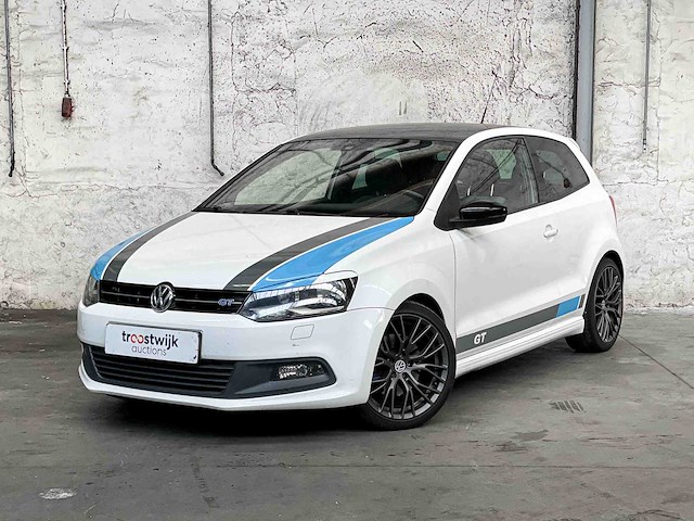 Volkswagen polo 1.4 tsi bluegt (wrc livery) 140pk 2013, ph-445-x - afbeelding 12 van  34