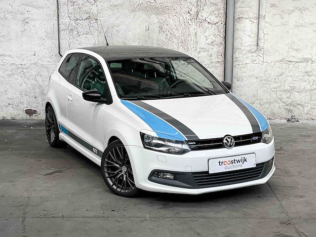 Volkswagen polo 1.4 tsi bluegt (wrc livery) 140pk 2013, ph-445-x - afbeelding 33 van  34