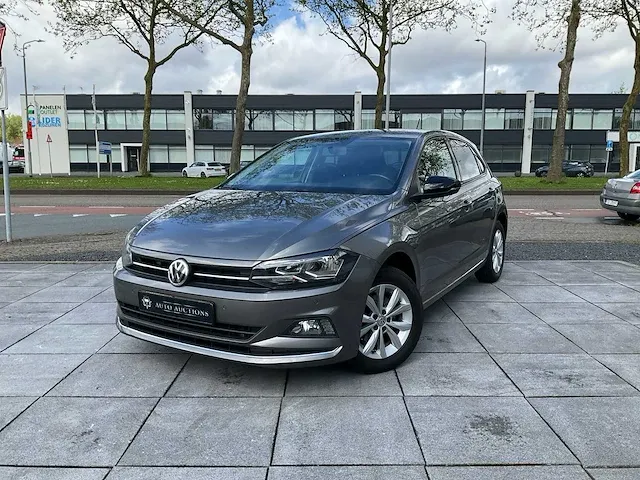 Volkswagen polo 1.6 tdi automaat 2018 adaptive stoelverwarming led bluetooth, r-609-jg - afbeelding 1 van  28