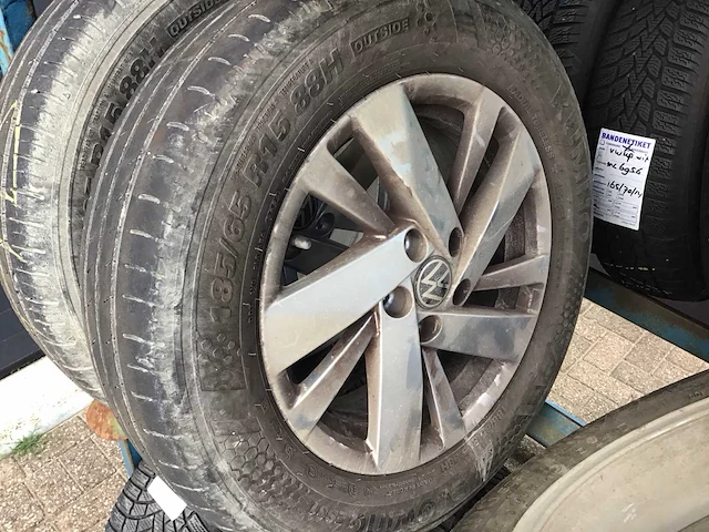 Volkswagen polo velg (4x) - afbeelding 3 van  4