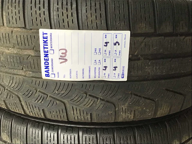 Volkswagen r-line sebring 19 velg (4x) - afbeelding 5 van  5
