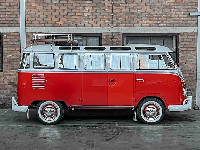 Volkswagen spijlbus t1 samba 46pk 1981, 1-zsb-73 - afbeelding 2 van  40