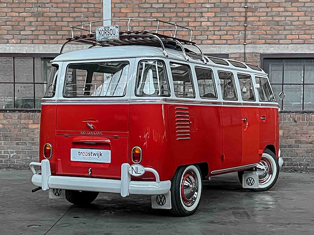 Volkswagen spijlbus t1 samba 46pk 1981, 1-zsb-73 - afbeelding 3 van  40