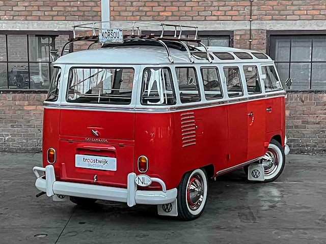 Volkswagen spijlbus t1 samba 46pk 1981, 1-zsb-73 - afbeelding 4 van  40