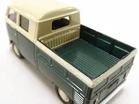 Volkswagen t1 doka pick-up groen-beige - afbeelding 3 van  5