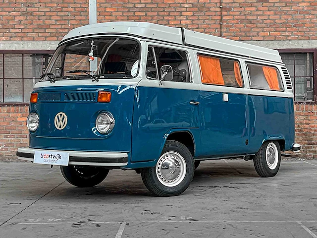 Volkswagen t2 kampeerauto westfalia vw t2 transporter camper 1975, 75-gp-81 - afbeelding 1 van  50