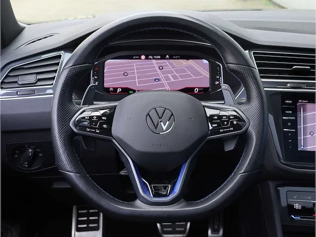 Volkswagen tiguan r 2.0 tsi 4motion 320pk 2021 panodak akrapovic 360°camera matrix iq light harman/kardon 21"inch - afbeelding 11 van  44
