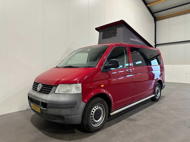 Volkswagen transporter 1.9 tdi buscamper/kampeerwagen 6 zitplaatsen pl-767-s - afbeelding 12 van  21