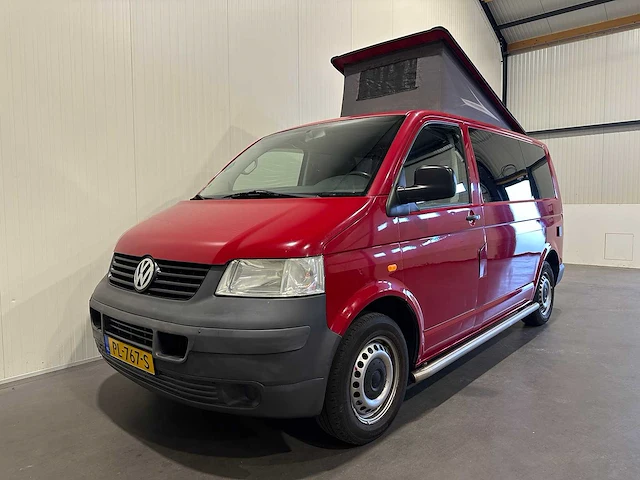 Volkswagen transporter 1.9 tdi buscamper/kampeerwagen 6 zitplaatsen pl-767-s - afbeelding 12 van  22