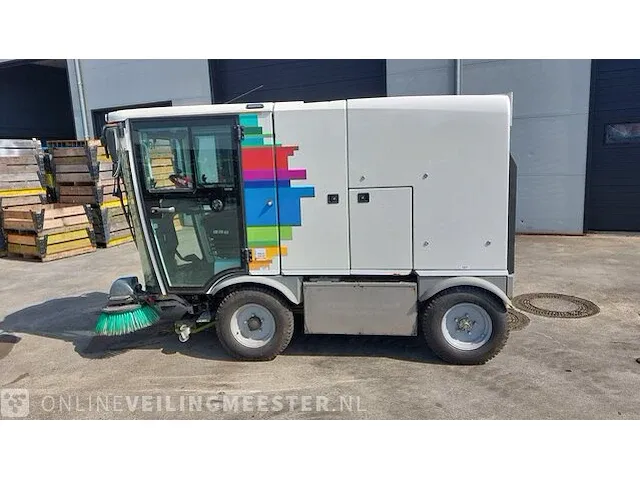 Volledig elektrische veegmachine glutton, zen 01, bouwjaar 2019 | 2566h. | tkh-48-s - afbeelding 4 van  58