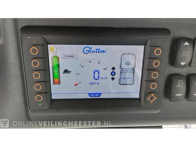 Volledig elektrische veegmachine glutton, zen 01, bouwjaar 2019 | 2566h. | tkh-48-s - afbeelding 42 van  58