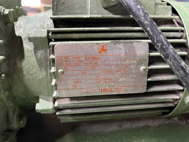 Volpato - pl 200 - stijlen schuurmachine - 1985 - afbeelding 2 van  12