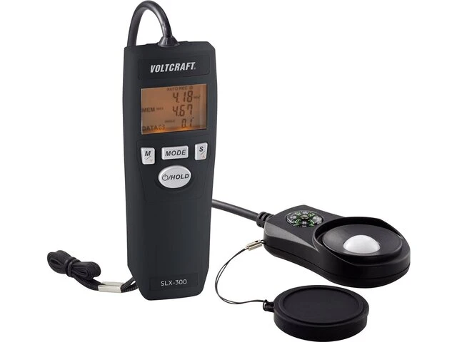 Voltcraft slx-300 zonne-energiemeter 0 - 2000 w/m - afbeelding 1 van  3