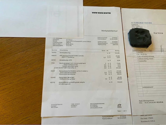 Volvo - 2012 - v70 - 1.6 t4 lim. edition - personenauto - afbeelding 37 van  45