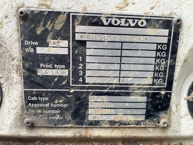 Volvo - fl6 - vrachtwagen - afbeelding 13 van  13