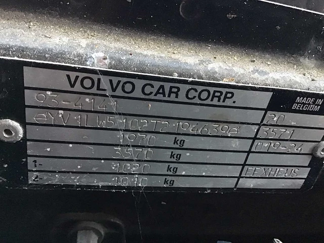 Volvo 850 personenauto - afbeelding 6 van  16