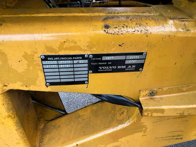 Volvo bm 4200 shovel - afbeelding 25 van  37