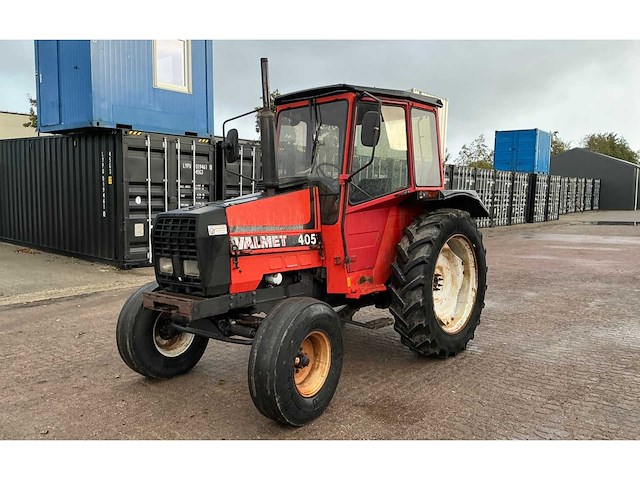 Volvo bm valmet 405 tweewielaangedreven landbouwtractor - afbeelding 1 van  20