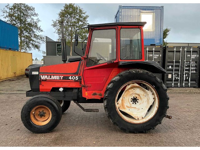 Volvo bm valmet 405 tweewielaangedreven landbouwtractor - afbeelding 16 van  20