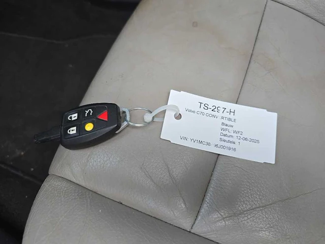 Volvo c70 convertible 2.4i summum 2006 | ts-297-h - afbeelding 16 van  18