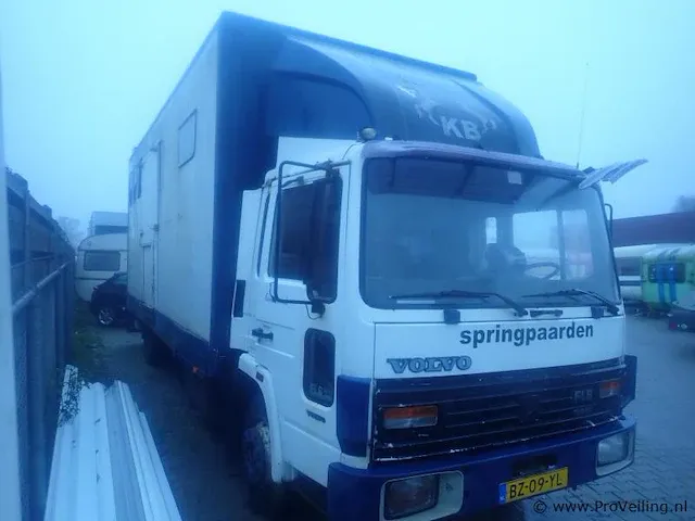 Volvo fl 611 vrachtwagen/paardenwagen bj 1988 - afbeelding 5 van  9