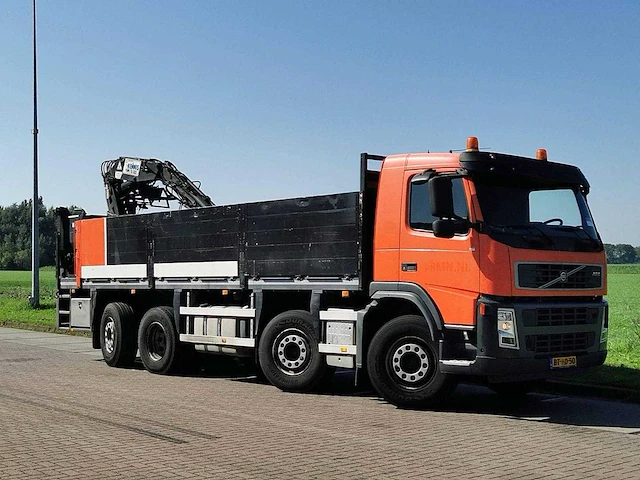 Volvo fm 13.400 vrachtwagen met kraan - afbeelding 8 van  14