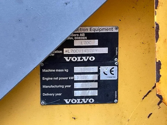 Volvo l70 shovel - afbeelding 36 van  37