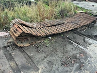 Volvo rupsketting met platen voor graafmachine - afbeelding 4 van  10