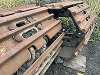 Volvo rupsketting met platen voor graafmachine - afbeelding 10 van  10