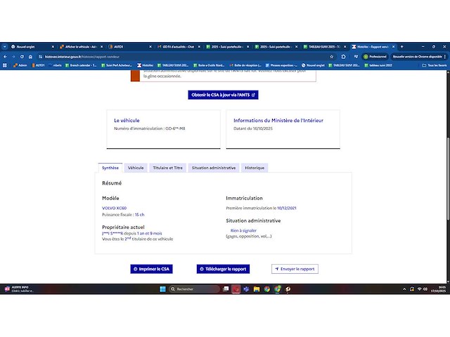 Volvo xc60 2.0 t6 plug-in hybrid inscription awd 2021 | 99-54-73 - afbeelding 30 van  36