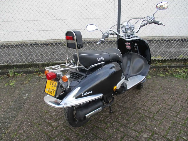 Vom bella - bromscooter - exclusieve retro - scooter - afbeelding 10 van  12
