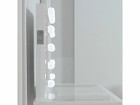 Vonato - glossy white - kaptafel met verlichting - dressing table - afbeelding 13 van  30