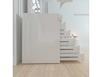 Vonato - glossy white - kaptafel met verlichting - dressing table - afbeelding 21 van  30