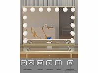 Vonato - gold - kaptafel met verlichting - dressing table - afbeelding 25 van  33