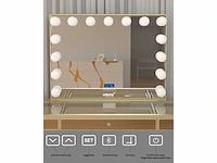 Vonato - gold - kaptafel met verlichting - dressing table - afbeelding 32 van  33