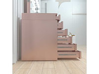 Vonato - rose - kaptafel met verlichting - dressing table - afbeelding 2 van  30