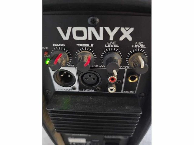 Vonyx - spj800a active speaker 8" - speaker - afbeelding 3 van  4