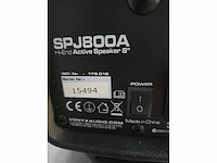 Vonyx - spj800a active speaker 8" - speaker - afbeelding 4 van  4