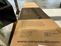 Vonyx height adjustable monitor stand in 6 steps (2x) - afbeelding 2 van  3