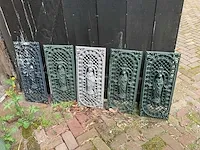 Voordeur roosters diverse bouwmaterialen - afbeelding 1 van  4