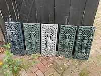 Voordeur roosters diverse bouwmaterialen - afbeelding 2 van  4